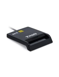 LECTOR TARJETAS EXTERNO DNIE SIM USB-C NEGRO TOOQSin imagen