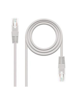 CABLE RED LATIGUILLO RJ45 CAT.6 UTP AWG24·20M GRIS NANOCABLE