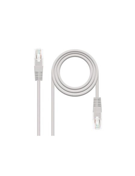 CABLE RED LATIGUILLO RJ45 CAT.6 UTP AWG24·20M GRIS NANOCABLE