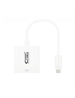 CABLE CONVERSOR USB-C A HDMI 4K 0.15M BLANCO NANOCABLE