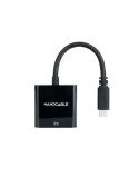 CABLE CONVERSOR USB-C A HDMI 4K 0.15M NEGRO NANOCABLE