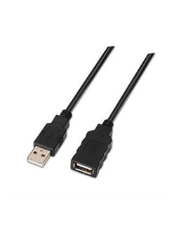 CABLE USB 2.0 PROLONGADOR CON AMPLIFICADOR A/M-A/H 10M NEGRO NANOCABLE