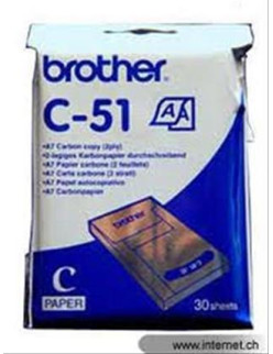 PAPEL TERMICO BROTHER 30 HOJAS A7Sin imagen