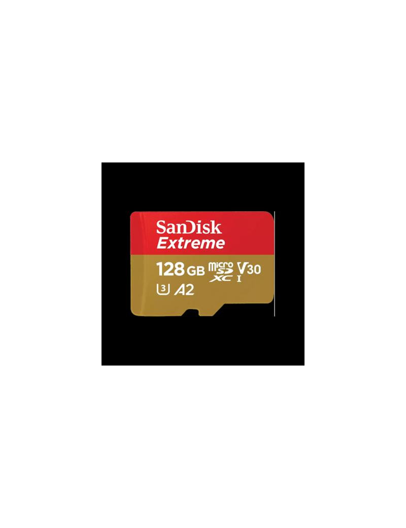 MEMORIA MICRO SD 128GB SANDISK EXTREME UHS-I CLASE 10