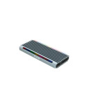 CAJA EXTERNA SSD M.2 TOOQ NGFF/NVMe 'SHINOBI'· USB-A· RGB GRIS