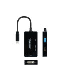 CONVERSOR USB-C/M A HDMI/H· DVI/H· VGA/H NANOCABLE