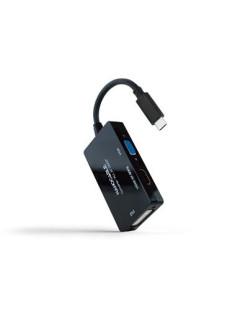 CONVERSOR USB-C/M A HDMI/H· DVI/H· VGA/H NANOCABLE