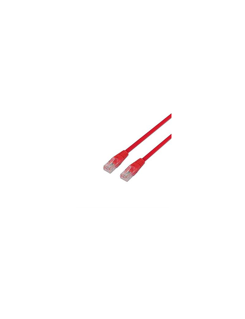 CABLE RED LATIGUILLO RJ45 CAT.6 UTP AWG24·2M ROJO NANOCABLE