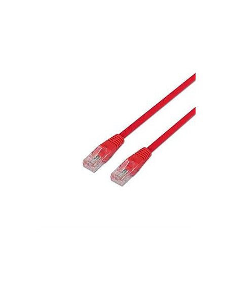 CABLE RED LATIGUILLO RJ45 CAT.6 UTP AWG24·2M ROJO NANOCABLE
