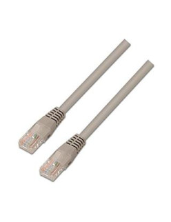 CABLE RED LATIGUILLO RJ45 CAT.6 UTP AWG24·3M GRIS NANOCABLE