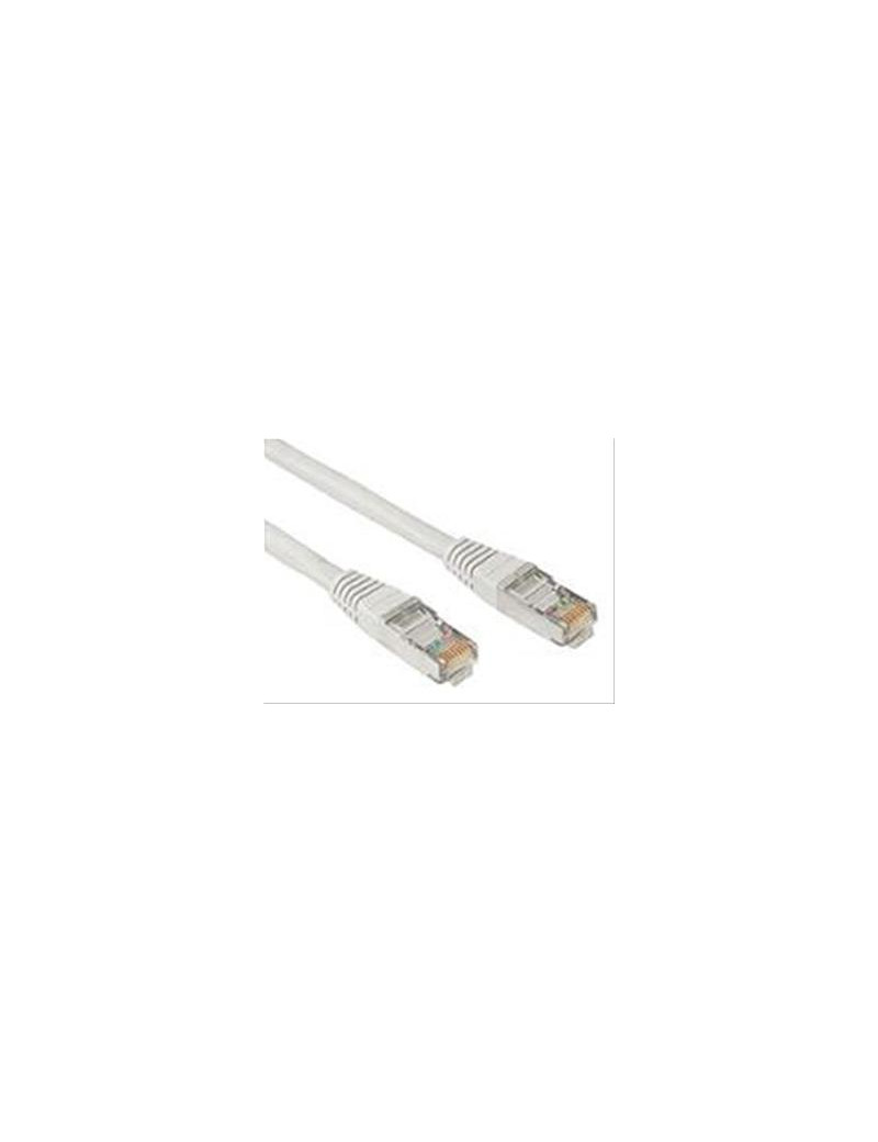 CABLE RED LATIGUILLO RJ45 CAT.6 UTP AWG24·3M BLANCO NANOCABLE