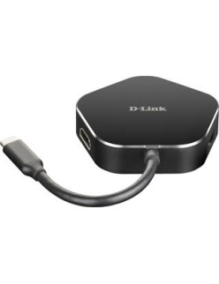D-LINK 4-IN-1 USB-C HUB HDMI POWER DELIVERY·