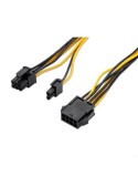 CABLE TARJETA GRAFICA· PCI-E (MOLEX 8 PINES)/H - PCI-E(MOLEX 6+2 PINM) NANOCABLE