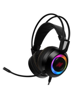 AURICULARES GAMING ABKONCORE CH60 BLACK REAL 7.1 RGB LED