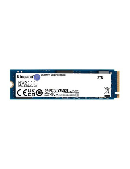 SSD M.2 2280 2TB KINGSTON NV2 NVME PCIE4.0x4 R3500/W2800MB/s