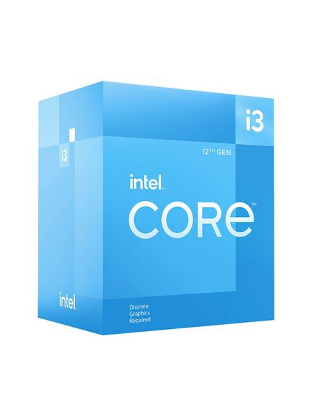 INTEL CORE I3-12100F 4.3GHZ (SOCKET 1700) GEN12 (NO GPU)