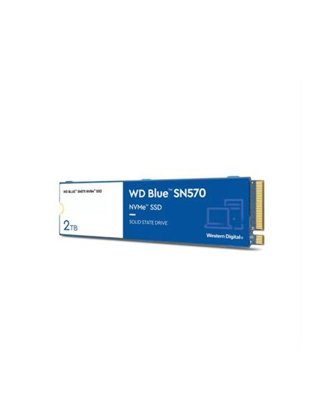 SSD M.2 2280 2TB WD BLUE SN570 NVME PCIE3.0x4 R3500/W3500 MB/s