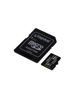 MEMORIA MICRO SD 64GB XC1 C10 A1 KINGSTON