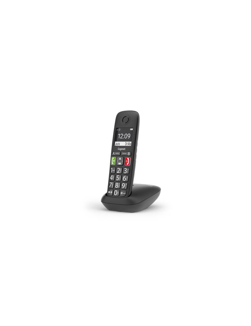 TELEFONO INALAMBRICO GIGASET E290 NEGRO-Desprecintados
