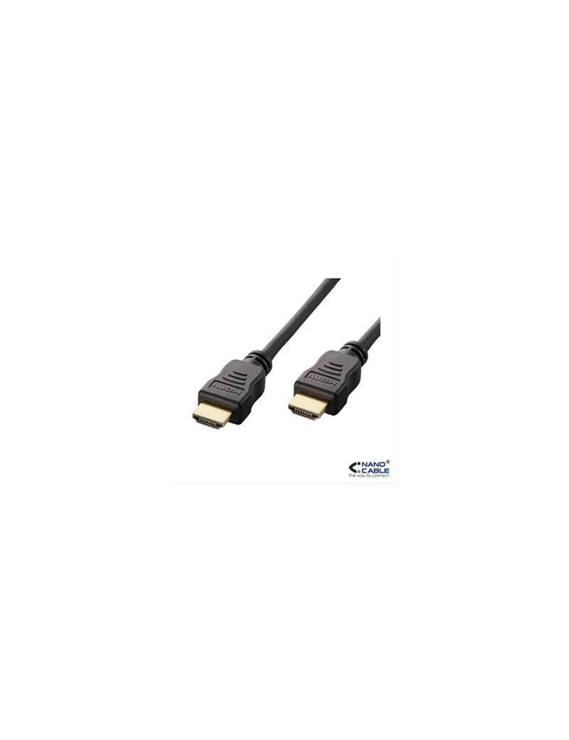 CABLE HDMI V1.4 ALTA VELOCIDAD/HEC· A/M-A/M 5M NANOCABLE