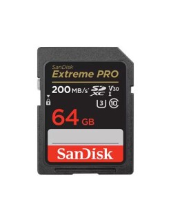 MEMORIA SD 64GB SANDISK EXTREME PRO SDXC 200MB/s UHS-I C10CARD ·Sin imagen